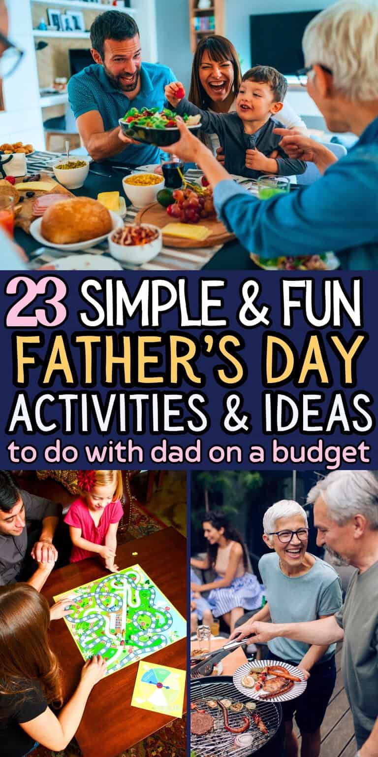 23 Cheap and Easy Father's Day Activities & Ideas To Do With Dad On A Budget