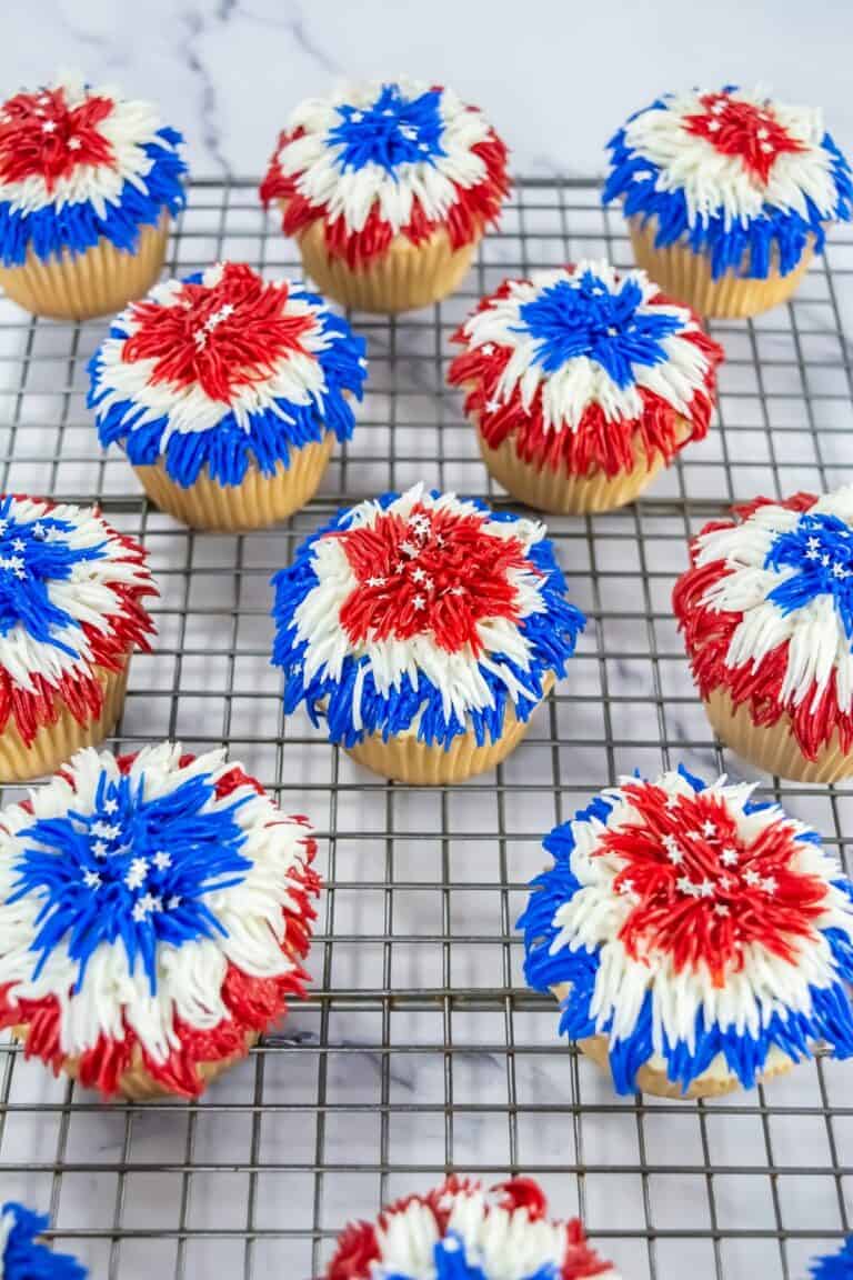 4th of july cupcakes recipe