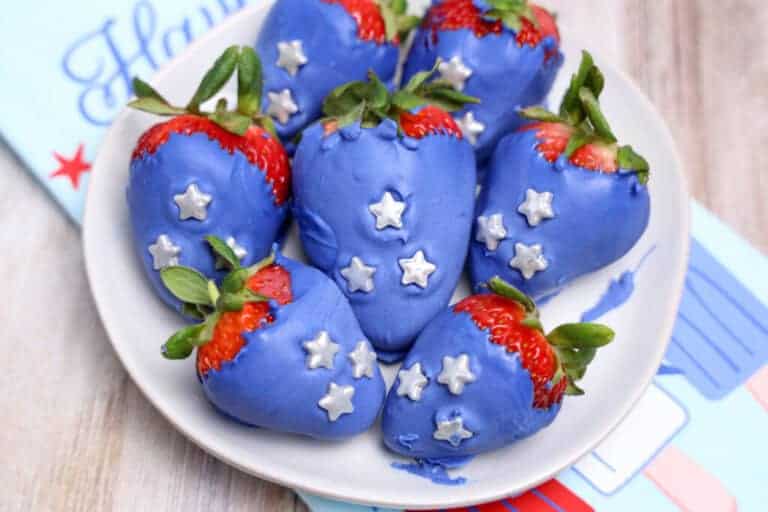4th of july strawberries