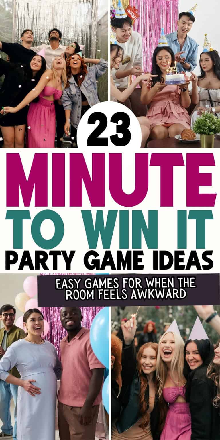 Fun Minute To Win It Party Games - Easy Ideas For When The Room Feels Awkward