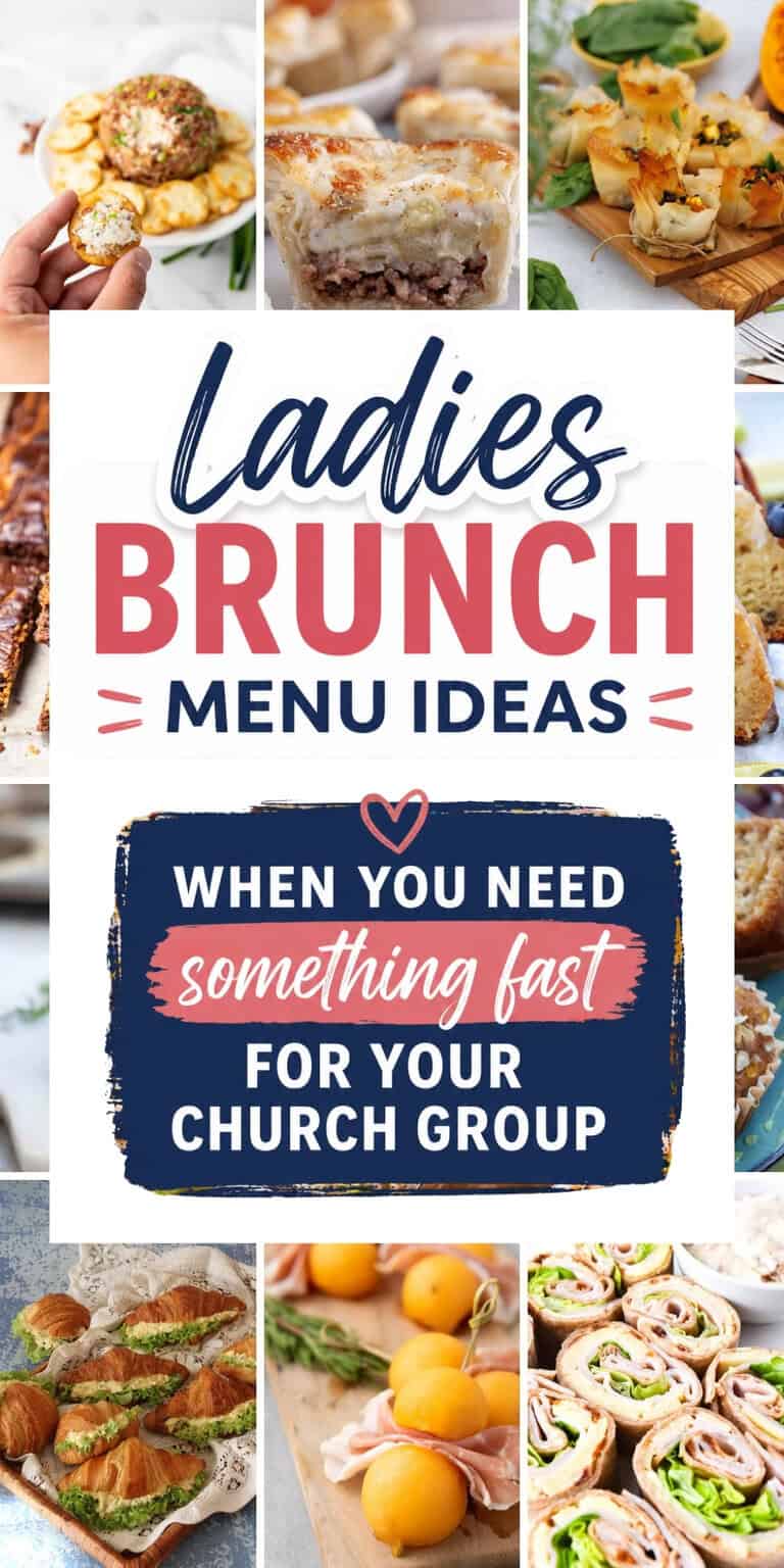 Ladies Brunch Menu Ideas When You Need Something Fast For Your Church Group