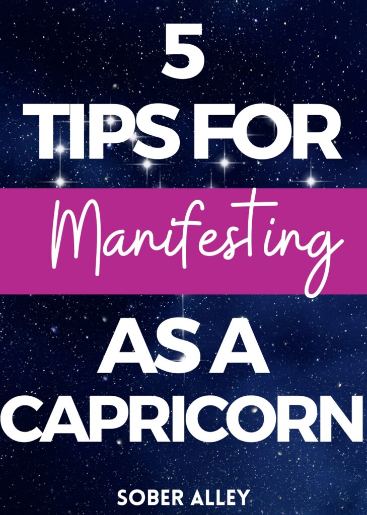 capricorn manifestation tips