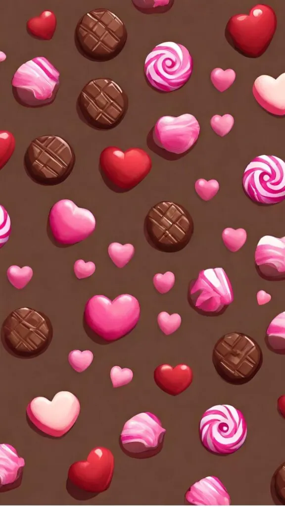 chocolate valentines day wallpaper