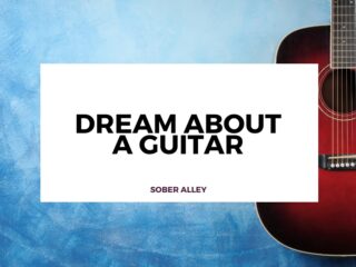dream about guitars or a guitar