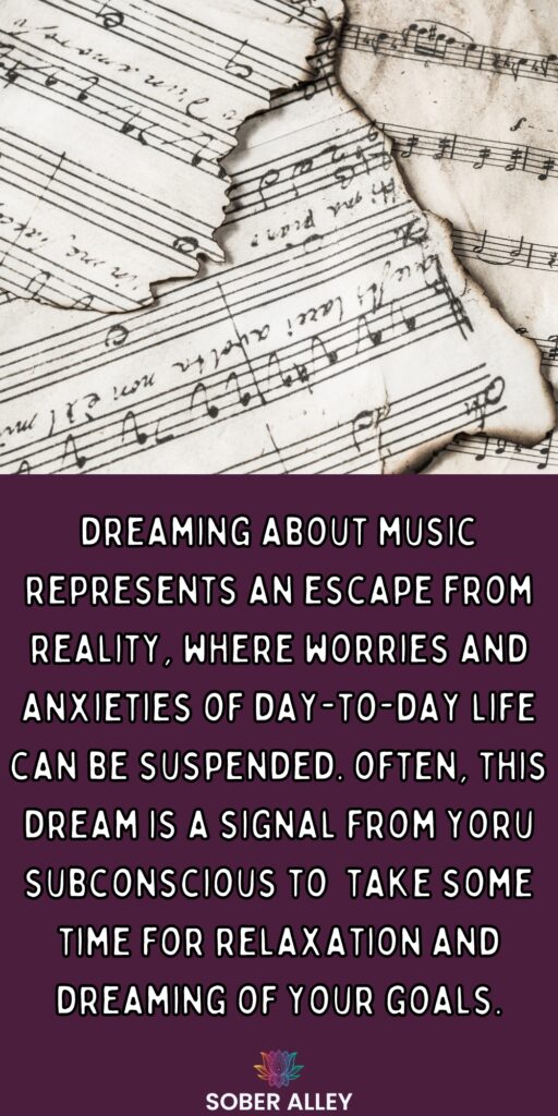 dream about music