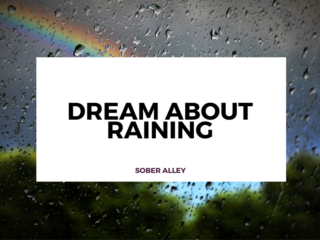 dream about raining