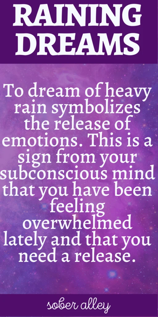 Raining Dream Meaning & Symbolism - What Does It Mean To Dream About The Rain?
