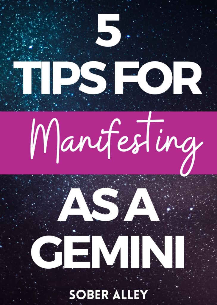 gemini manifestation tips