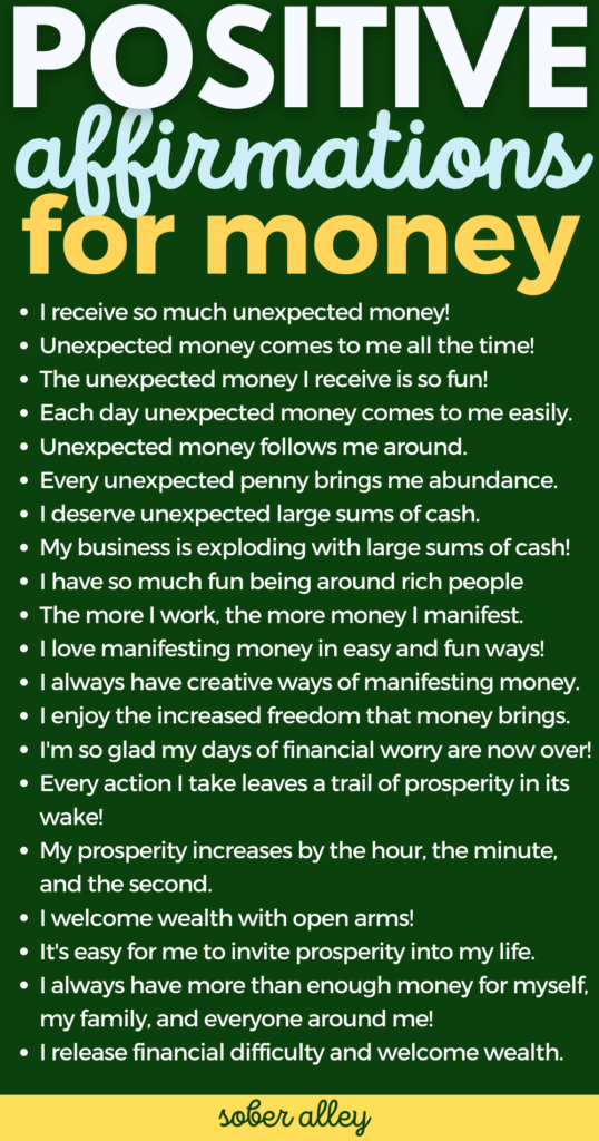 100+ Positive Affirmations For Money Manifestation (Law of Attraction for Money, Dream Life)