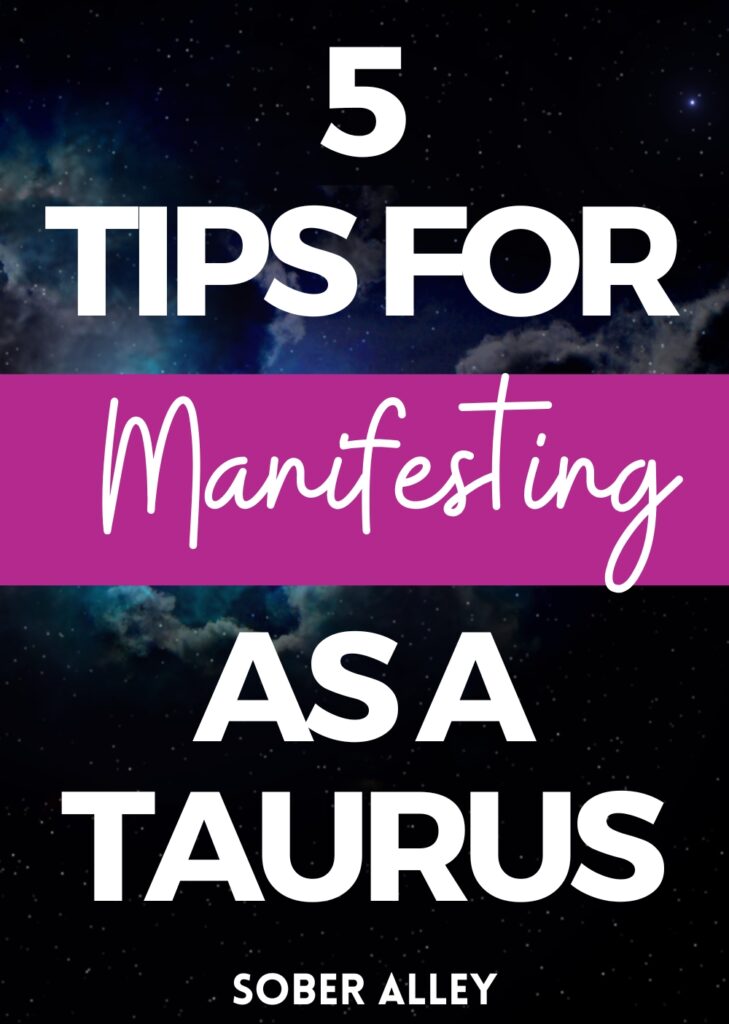 taurus manifestation tips