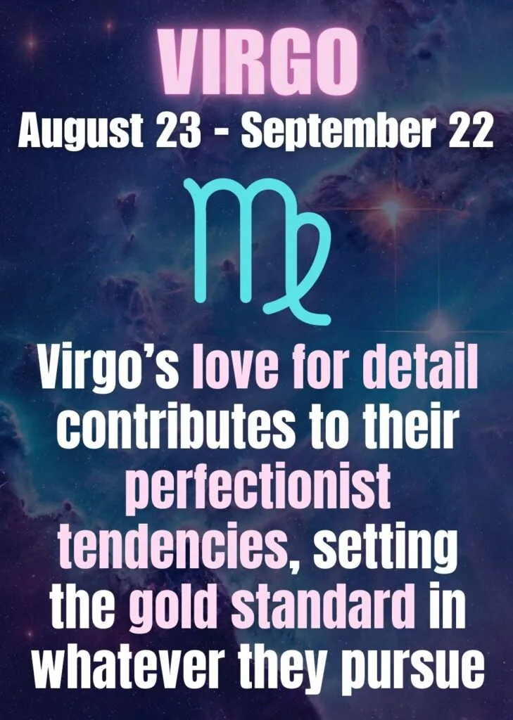 virgo zodiac sign as things